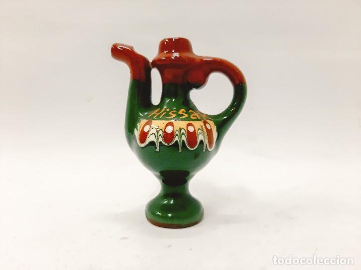 Vintage: Silbato de agua vintage, jarra peque&ntilde;a de cer&aacute;mica