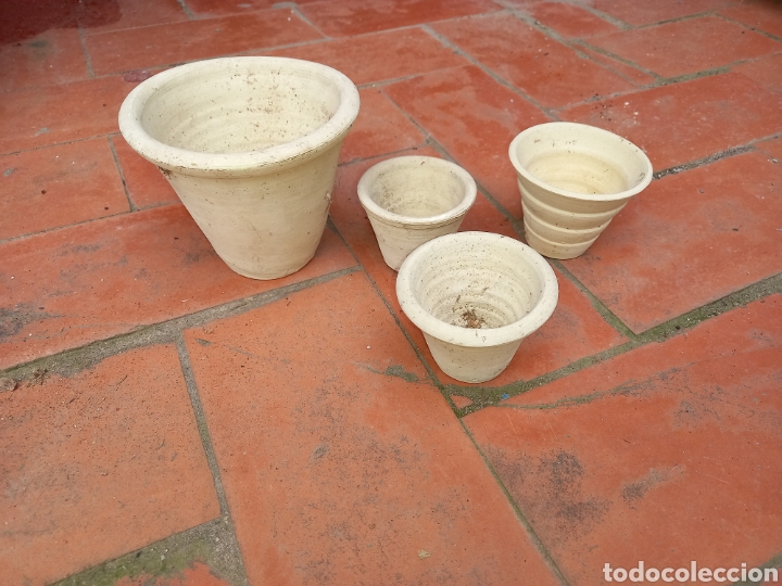 Vintage: Macetas antiguas barro