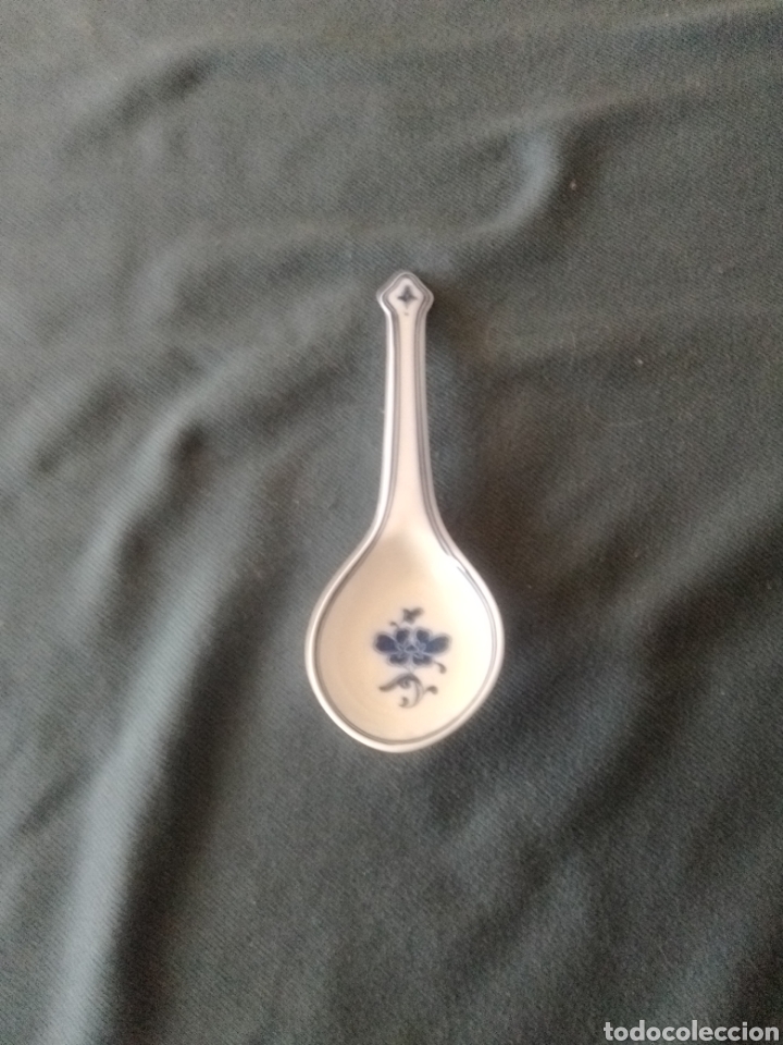 Vintage: Cuchara porta cucharas de cer&aacute;mica