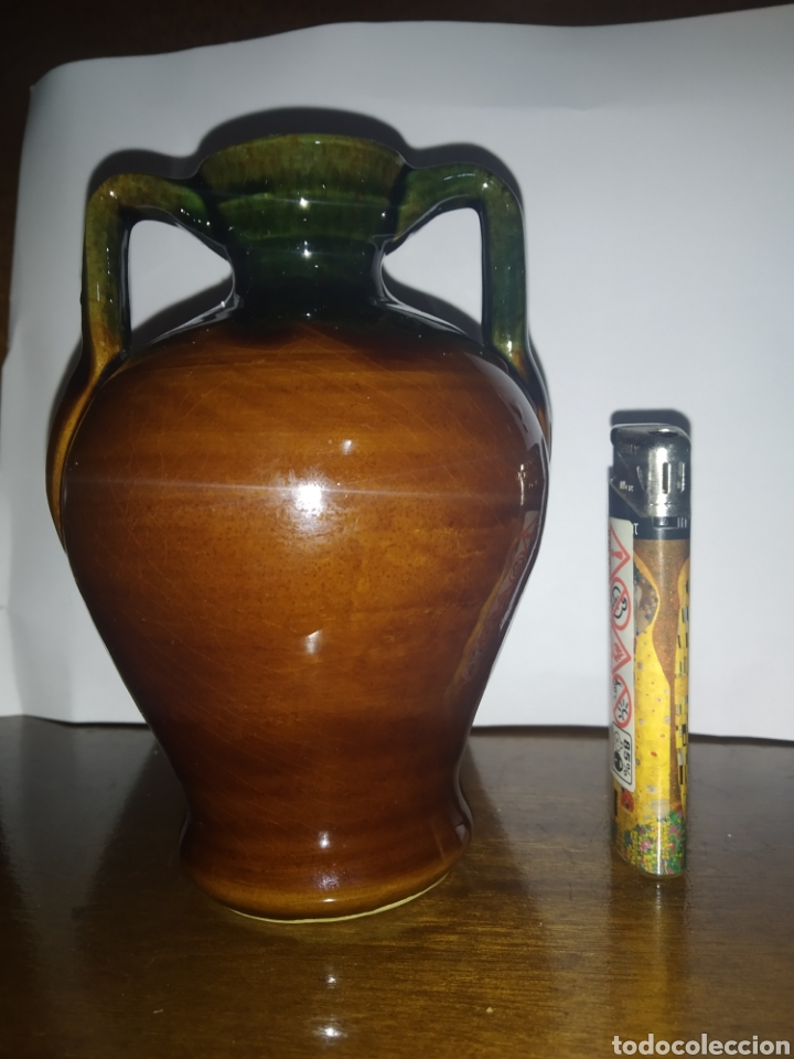 Vintage: Peque&ntilde;o cantaro terracota