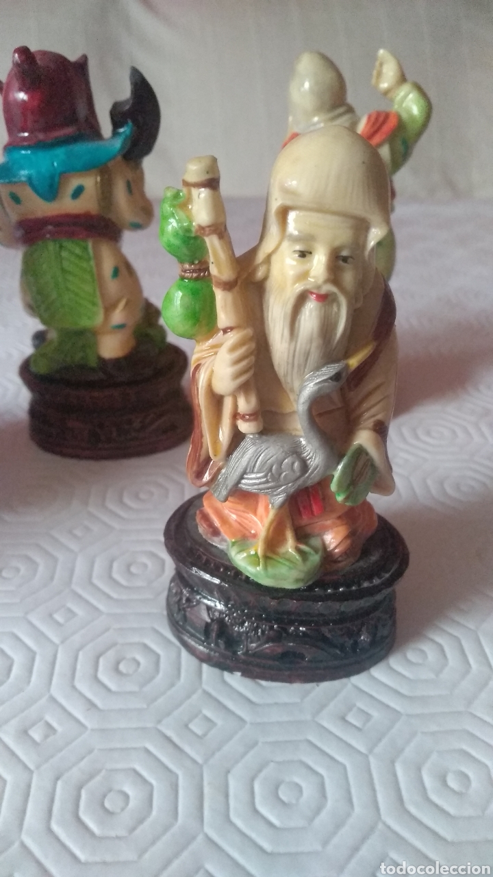 Vintage: figuras dioses chinos - Foto 11