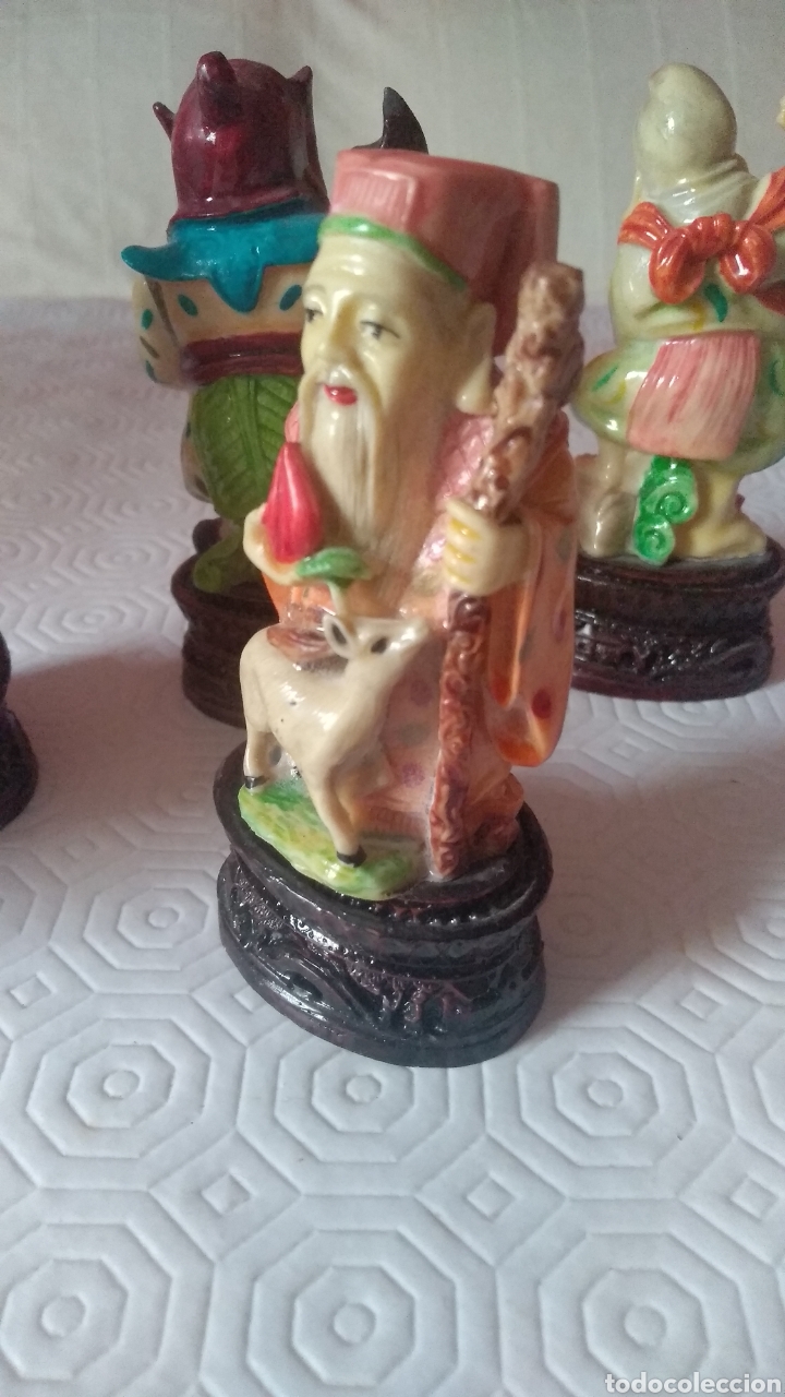 Vintage: figuras dioses chinos - Foto 13