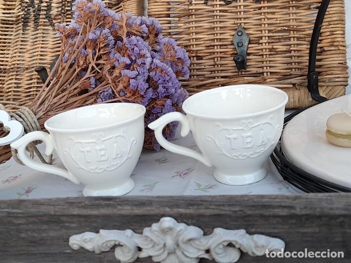Vintage: 2 tasas de t&eacute; - Foto 1