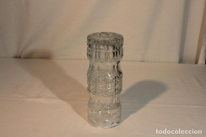 Vintage: FLORERO CRISTAL TALLA - Foto 9