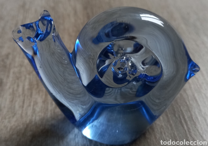 Vintage: Caracol de cristal - Foto 1