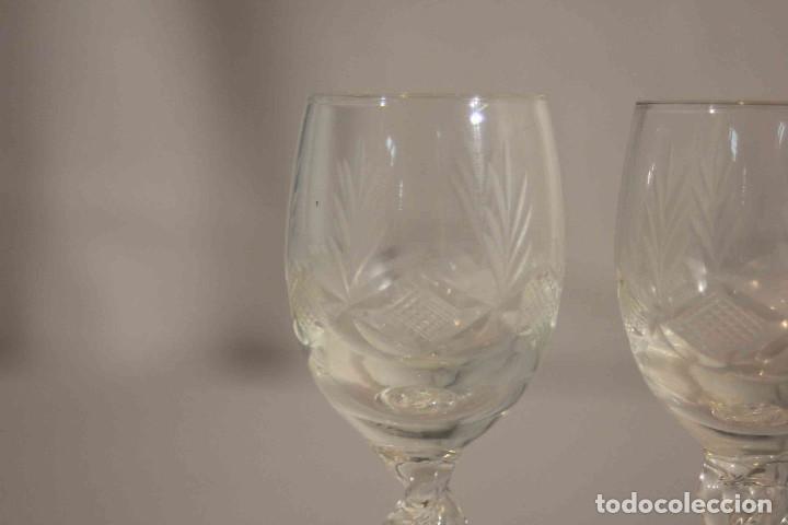 Vintage: SET 6 COPAS DE LICOR - Foto 3