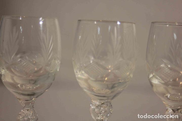 Vintage: SET 6 COPAS DE LICOR - Foto 4
