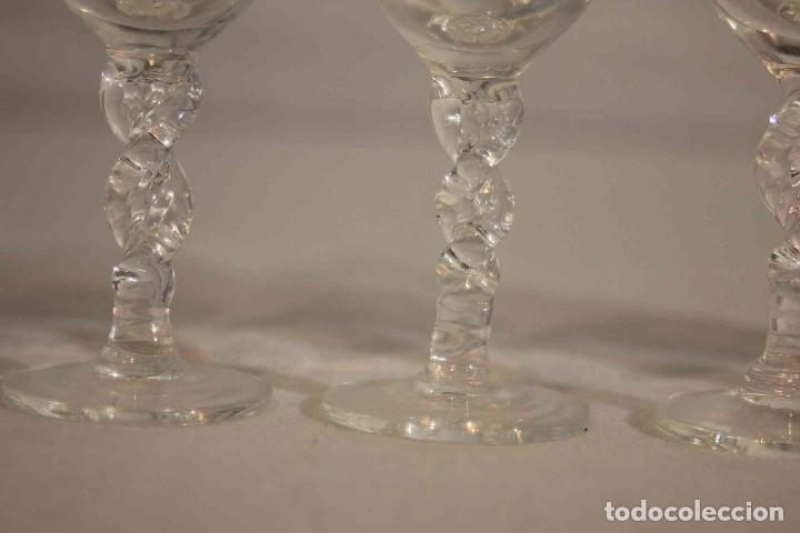 Vintage: SET 6 COPAS DE LICOR - Foto 6