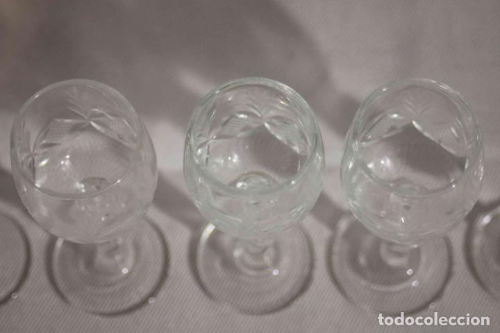 Vintage: SET 6 COPAS DE LICOR - Foto 8