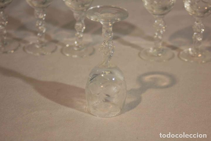 Vintage: SET 6 COPAS DE LICOR - Foto 9