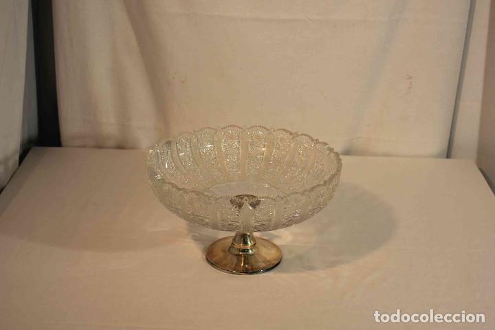 Vintage: CENTRO DE MESA PIE METAL - Foto 1