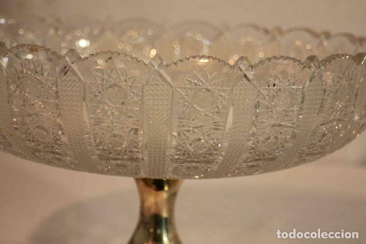 Vintage: CENTRO DE MESA PIE METAL - Foto 4