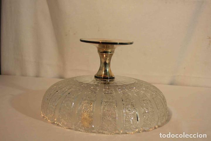 Vintage: CENTRO DE MESA PIE METAL - Foto 9