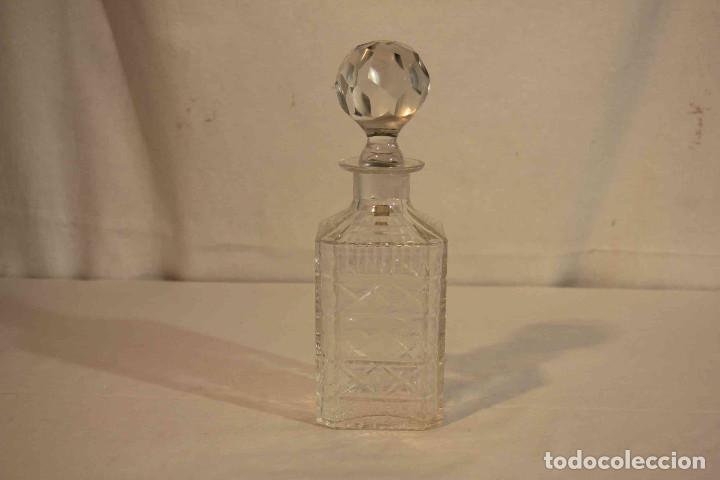 Vintage: BOTELLA CRISTAL TALLADA - Foto 2