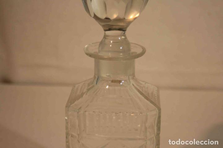 Vintage: BOTELLA CRISTAL TALLADA - Foto 4