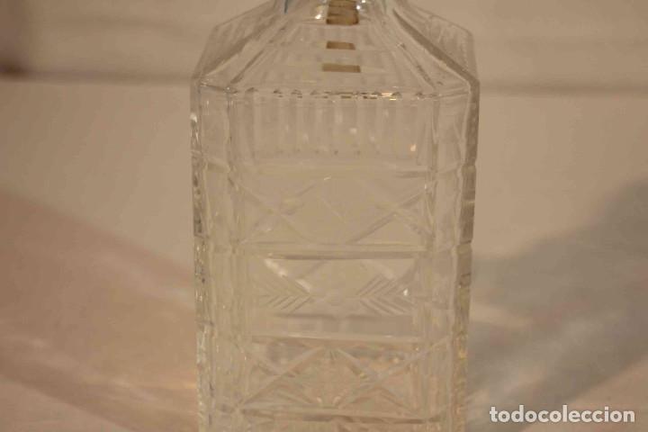 Vintage: BOTELLA CRISTAL TALLADA - Foto 5
