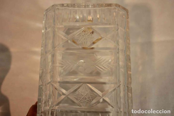 Vintage: BOTELLA CRISTAL TALLADA - Foto 8