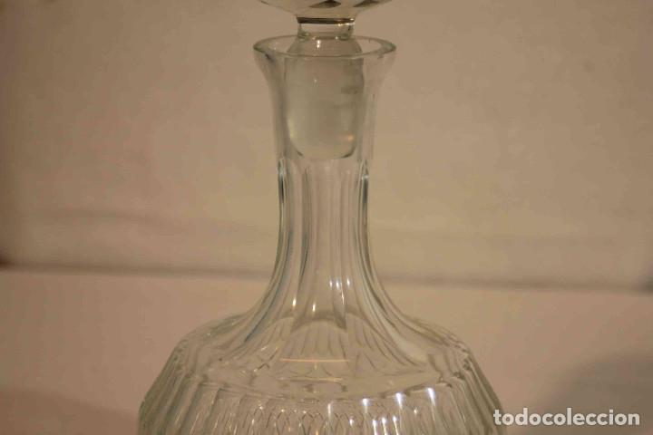 Vintage: BOTELLA CRISTAL TALLADA - Foto 4