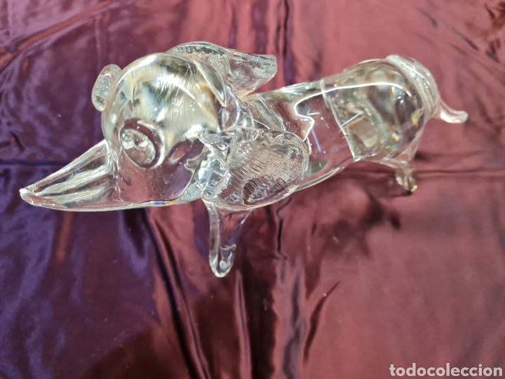 Vintage: Perro de cristal - Foto 2
