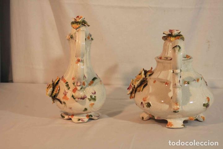 Vintage: SET TETERA Y CAFETERA DECORACION - Foto 3