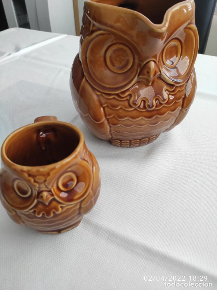 Vintage: Juego cerveza ceramica