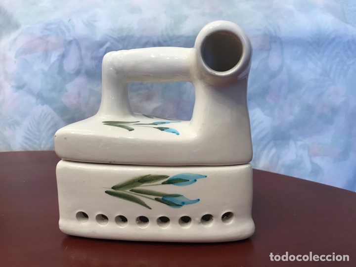 Vintage: Figura porcelana plancha