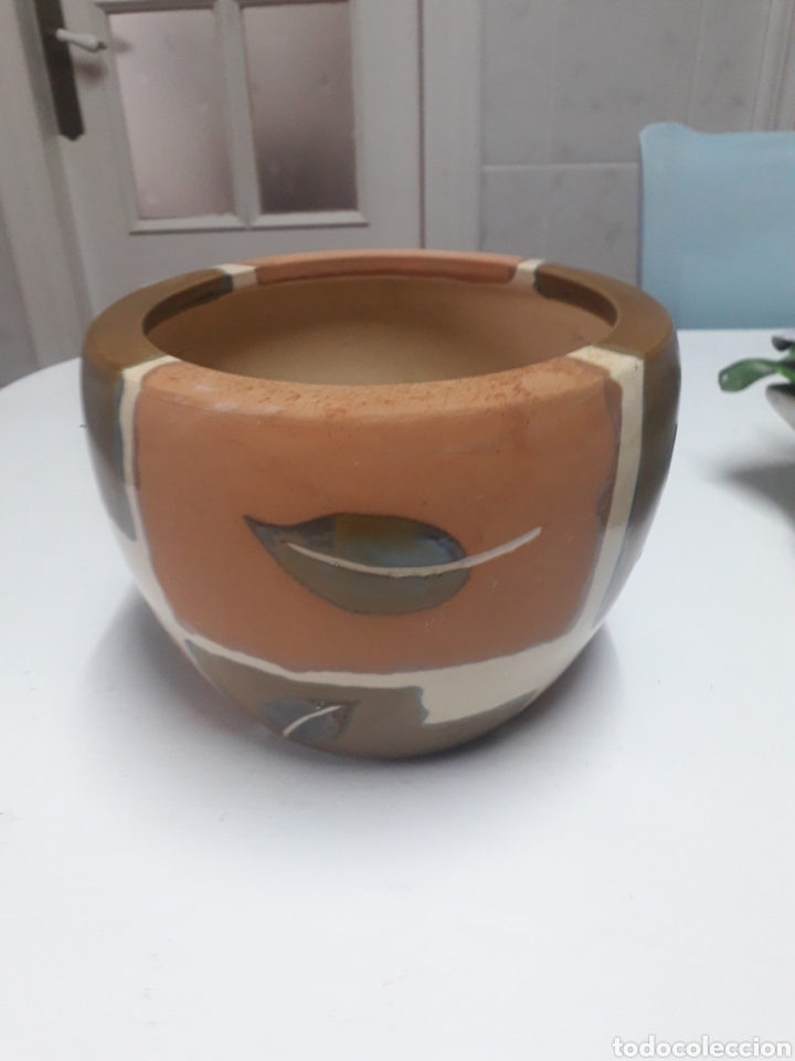 Vintage: Macetero esmaltado - Foto 1