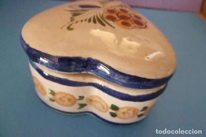 Vintage: Caja decorada con forma de coraz&oacute;n - Foto 4