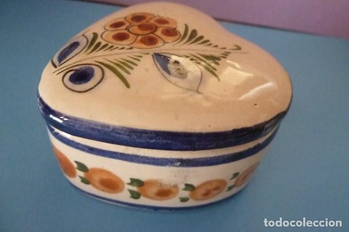 Vintage: Caja decorada con forma de coraz&oacute;n - Foto 5