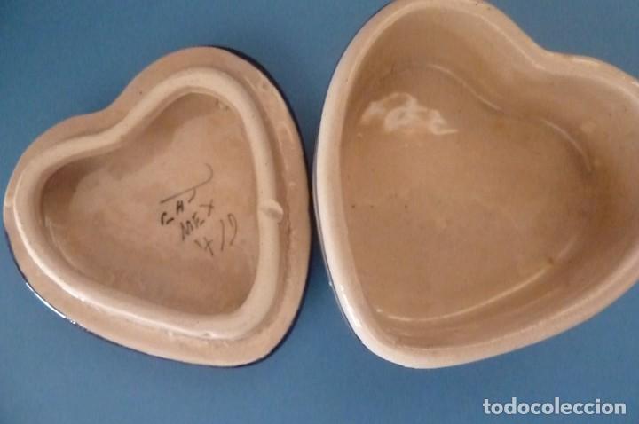 Vintage: Caja decorada con forma de coraz&oacute;n - Foto 6