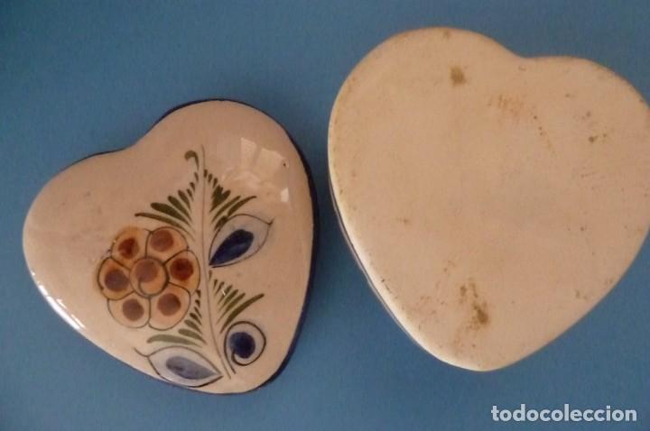 Vintage: Caja decorada con forma de coraz&oacute;n - Foto 8