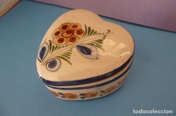 Vintage: Caja decorada con forma de coraz&oacute;n - Foto 11