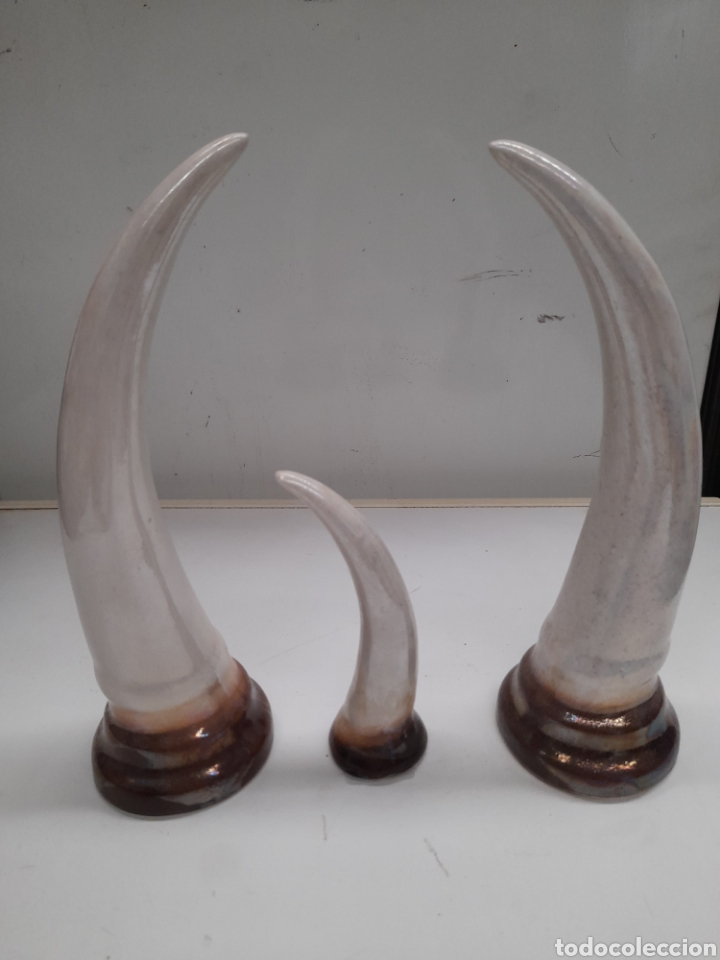 Vintage: Juego de colmillos de porcelana