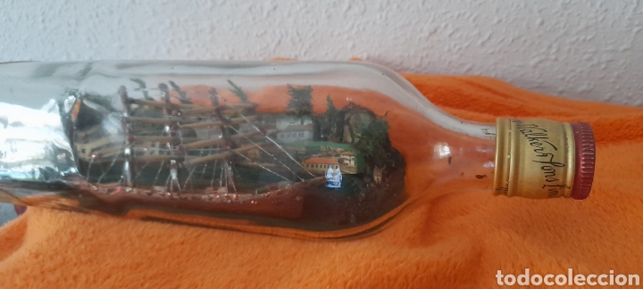 Vintage: Botella con barco - Foto 4
