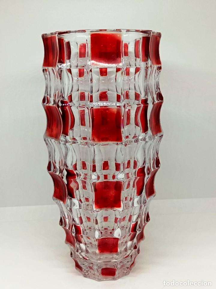 Vintage: Jarr&oacute;n de cristal franc&eacute;s. - Foto 2
