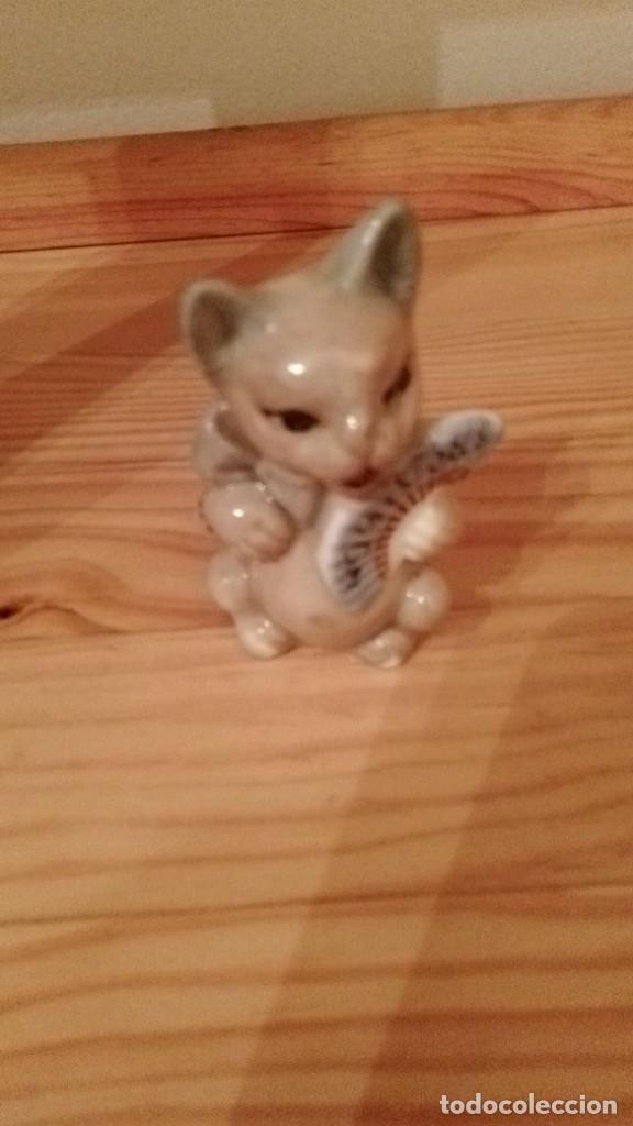 Vintage: Gato de Porcelana