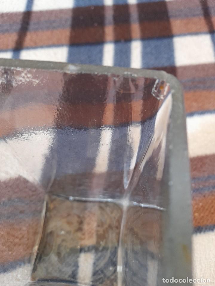 Vintage: Florero de cristal rectangular d&eacute;cada de los 70 m&aacute;s o menos - Foto 5