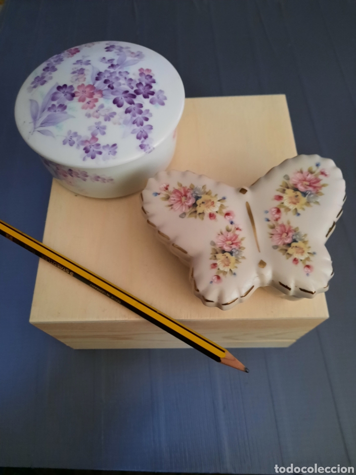 Vintage: Lote de dos cajas de porcelana