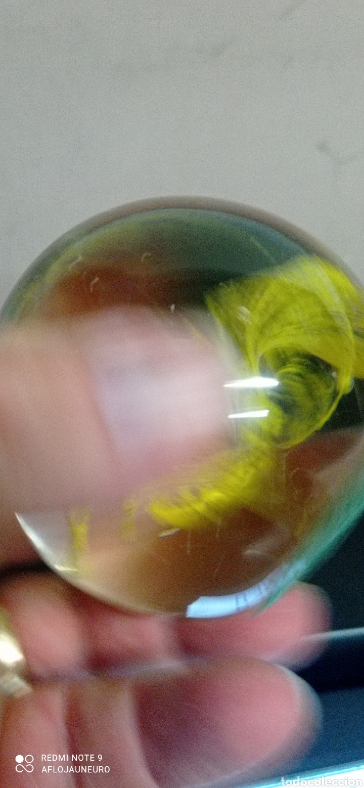Vintage: Pisapapeles en cristal - Foto 3