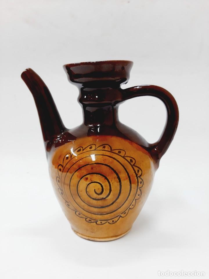 Vintage: Jarra de cer&aacute;mica vidriada vintage, jarra