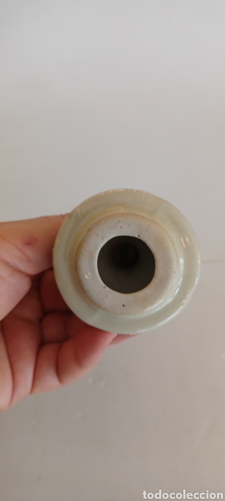Vintage: Tibor japon&eacute;s en gres esmaltado. - Foto 4