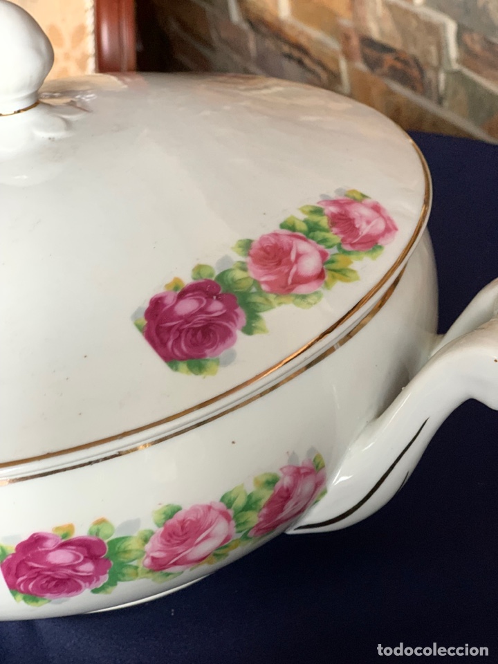 Vintage: Sopera de porcelana - Foto 2