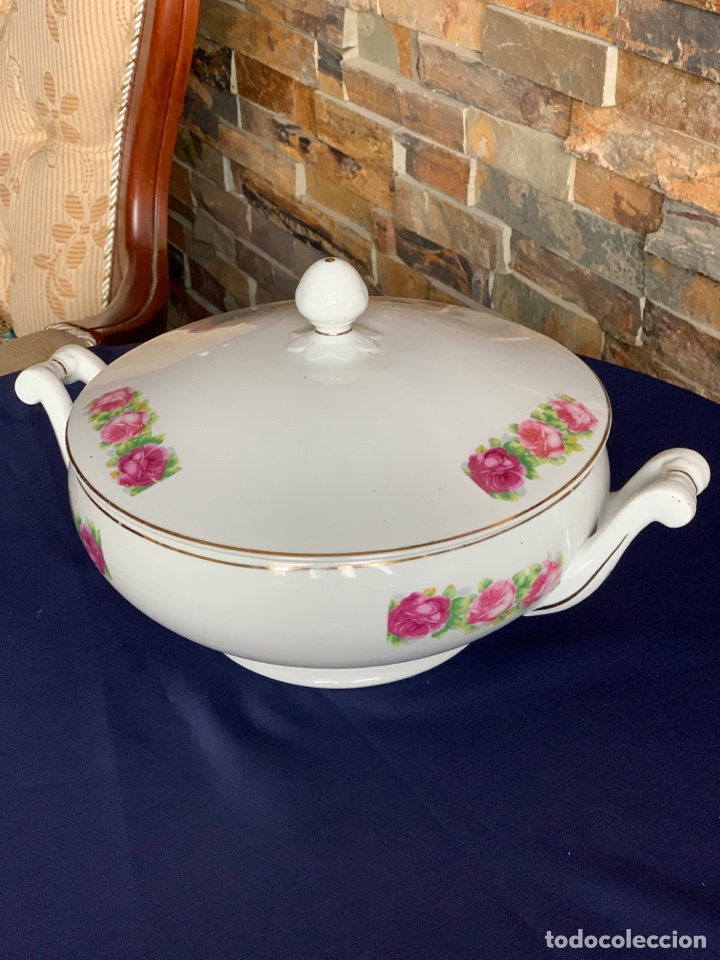 Vintage: Sopera de porcelana - Foto 3