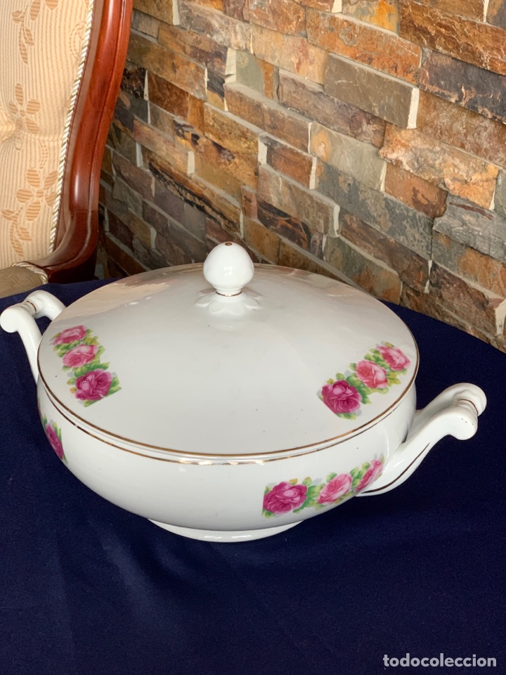 Vintage: Sopera de porcelana - Foto 5