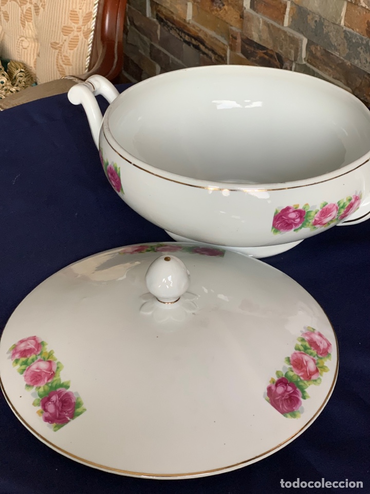 Vintage: Sopera de porcelana - Foto 6