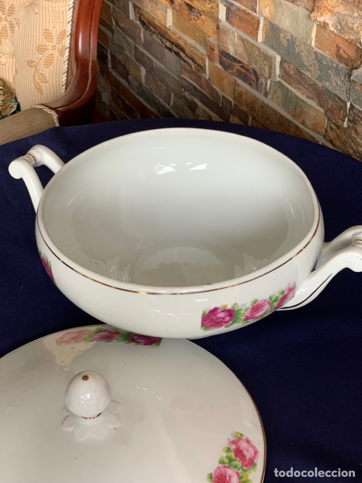 Vintage: Sopera de porcelana - Foto 7
