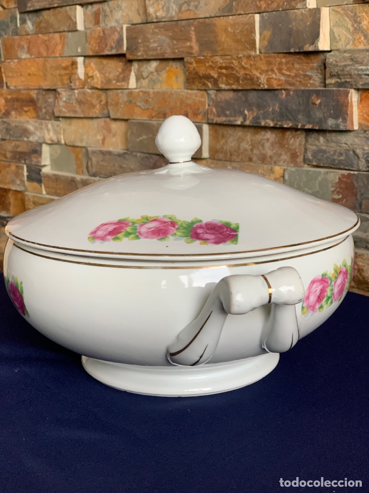 Vintage: Sopera de porcelana - Foto 8