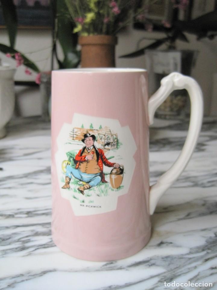 Vintage: TAZA DE CER&Aacute;MICA - MR.PICKWICK - DICKENS - T.G. GREEN & CO. - CHURCH GRESLEY