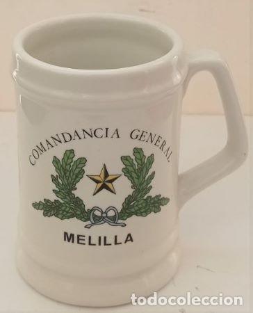 Vintage: JARRA DE CERAMICA, COMANDANCIA GENERAL DE MELILLA. JARRA-142