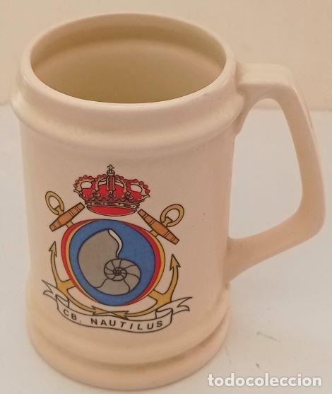 Vintage: JARRA CERAMICA, CB. NAUTILUS. JARRA-149